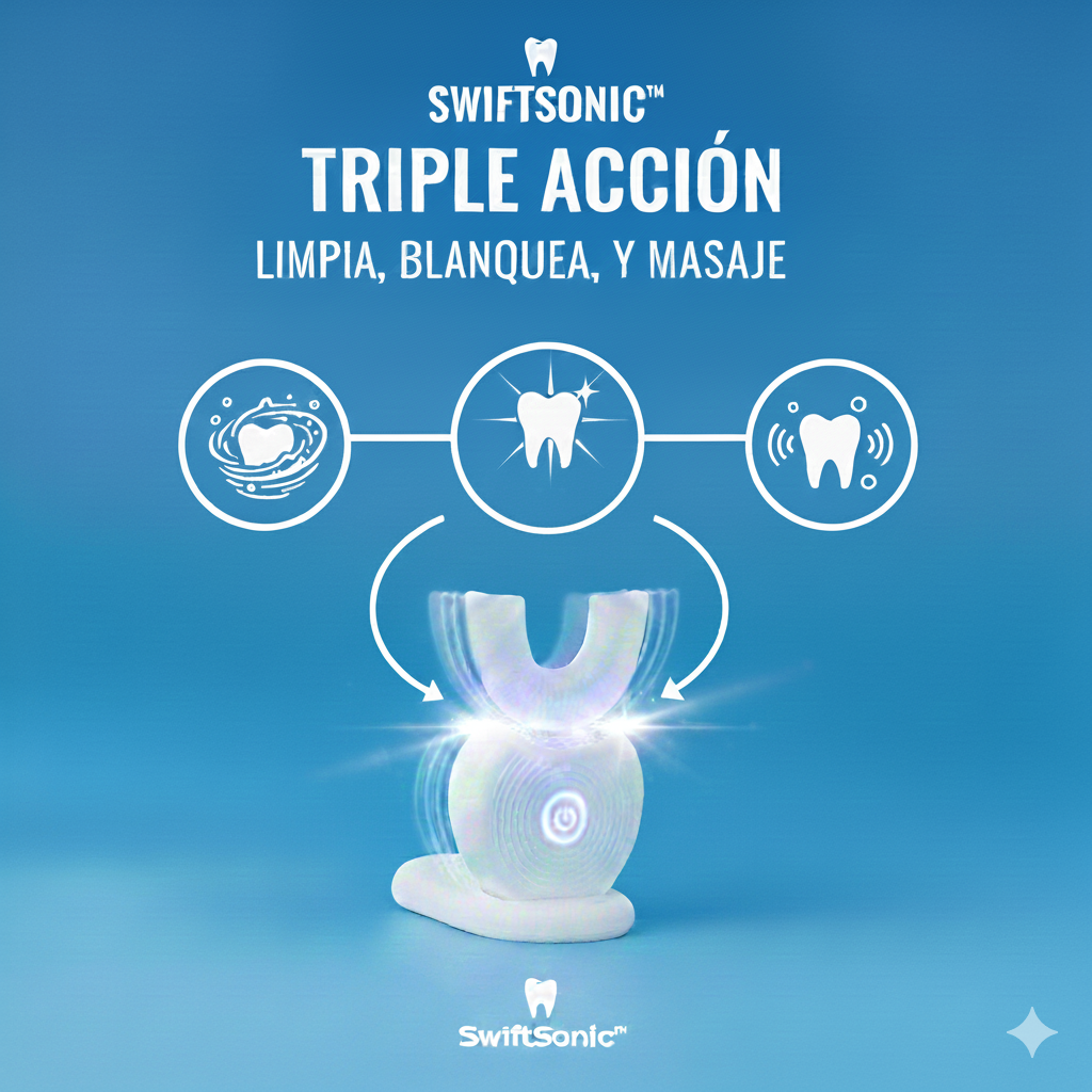 SwiftSonic™ – El cepillo 360º de alta velocidad