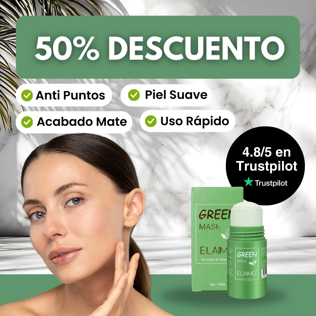 PoroClear™ | Mascarilla Stick que Elimina Puntos Negros (OFERTA 2X1)