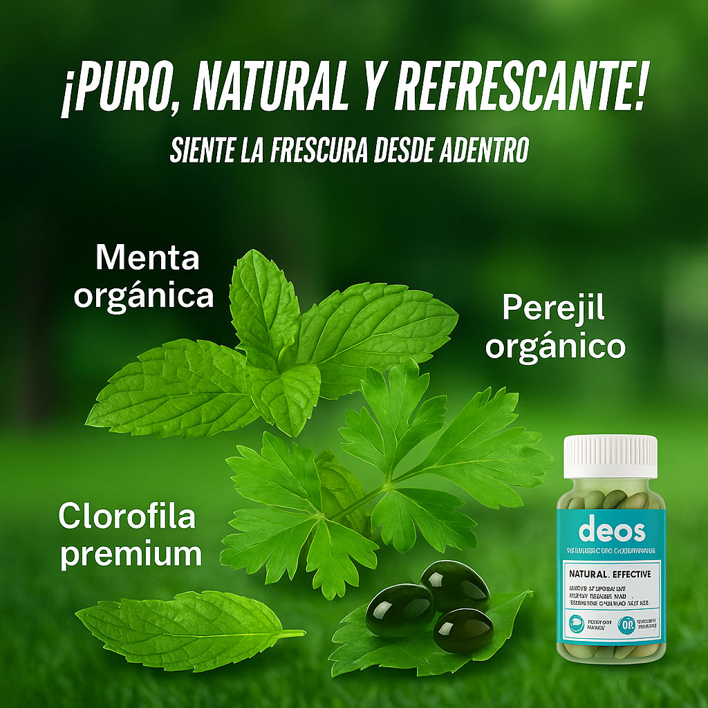 OdoFree™ | Capsulas Naturales para el Olor Corporal (OFERTA 2X1)