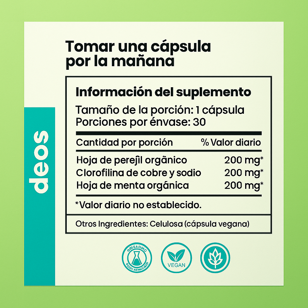 OdoFree™ | Capsulas Naturales para el Olor Corporal (OFERTA 2X1)