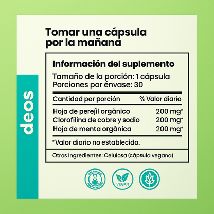 OdoFree™ | Capsulas Naturales para el Olor Corporal (OFERTA 2X1)