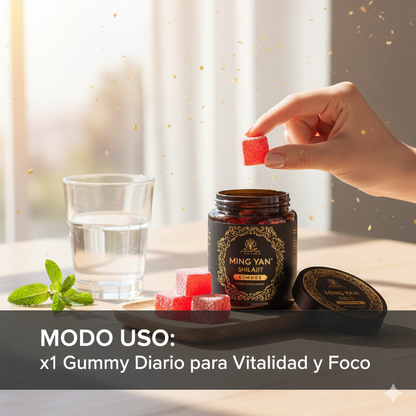 Shilajit Gummies™ | Gomitas Naturales para Energía y Rendimiento