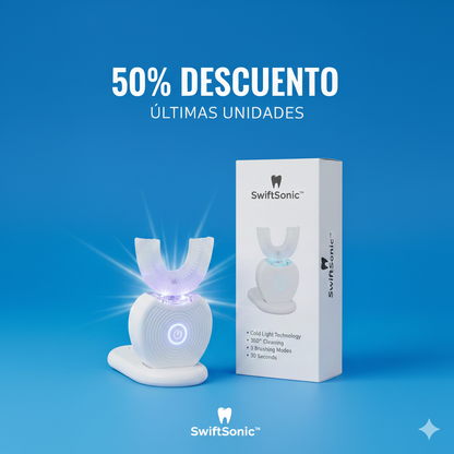 SwiftSonic™ – El cepillo 360º de alta velocidad