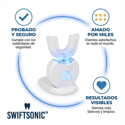 SwiftSonic™ – El cepillo 360º de alta velocidad