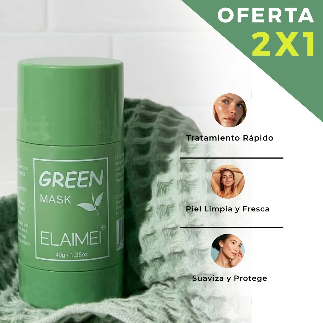 PoroClear™ | Mascarilla Stick que Elimina Puntos Negros (OFERTA 2X1)