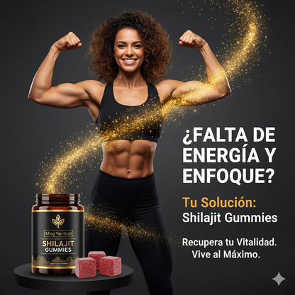 Shilajit Gummies™ | Gomitas Naturales para Energía y Rendimiento